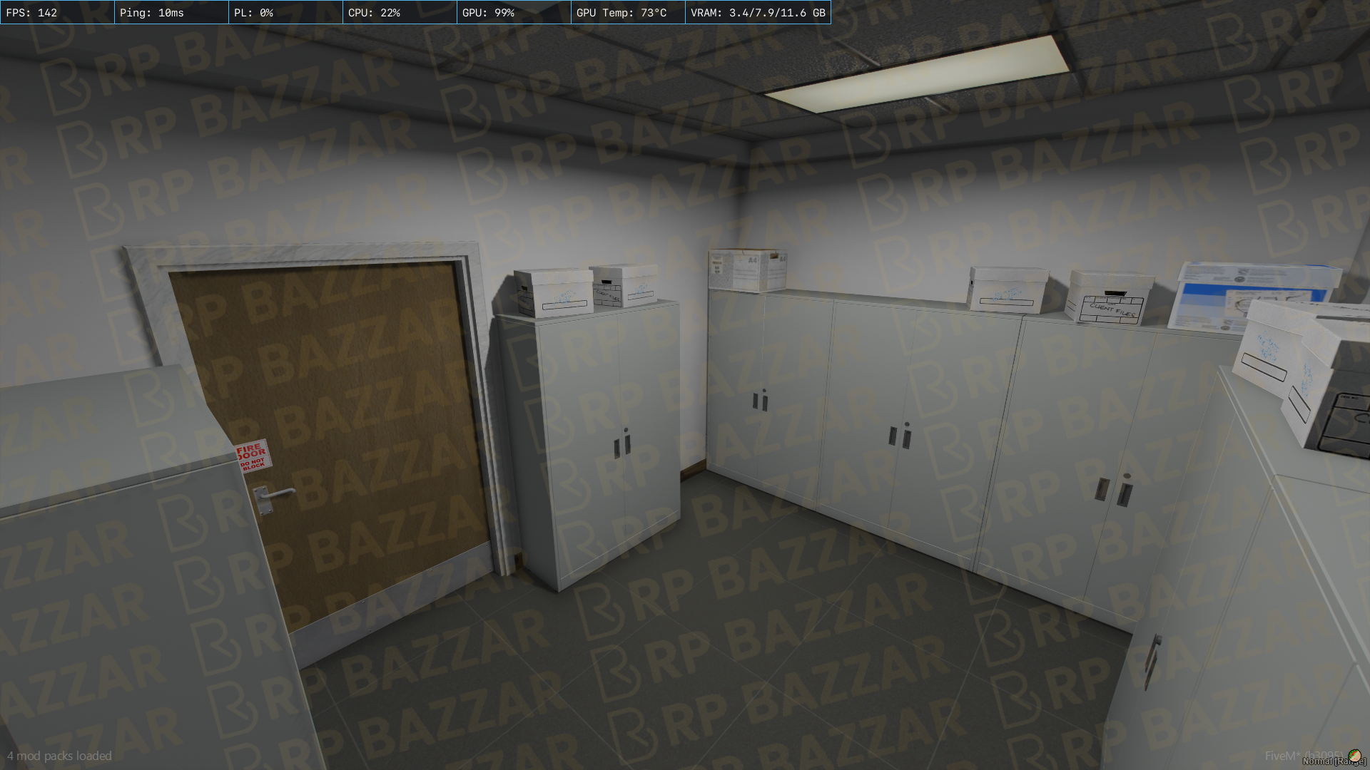 Minimal Office FiveM MLO — GTA RP Interior — ESX QB QBOX — RPBazzar