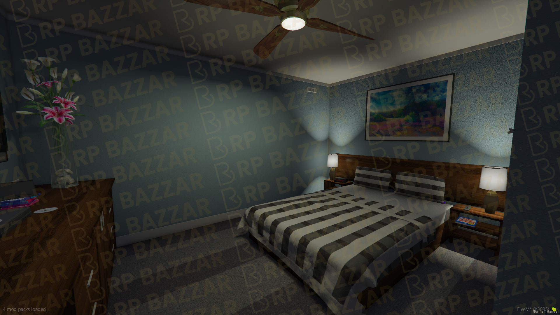 Neon Motel FiveM MLO — GTA RP Interior — ESX QB QBOX — RPBazzar