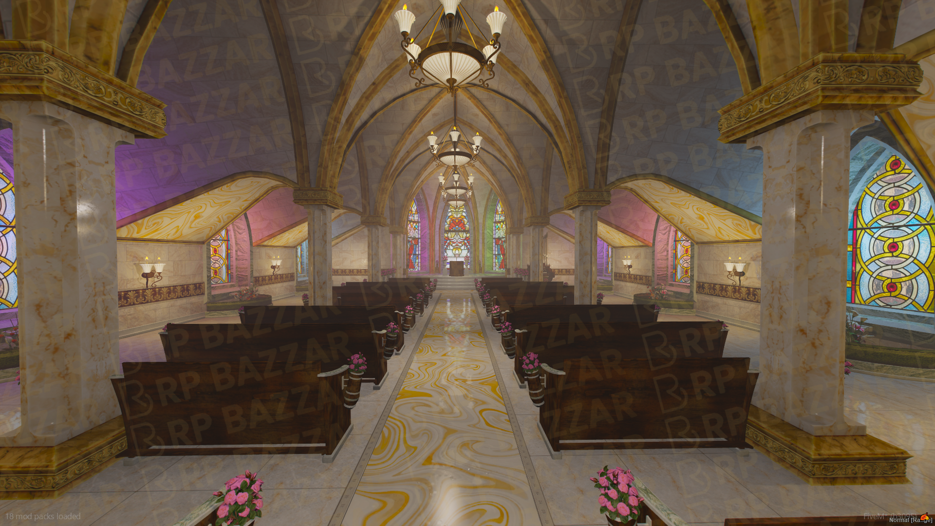 Faithful Church FiveM MLO — GTA RP Interior — ESX QB QBOX — RPBazzar