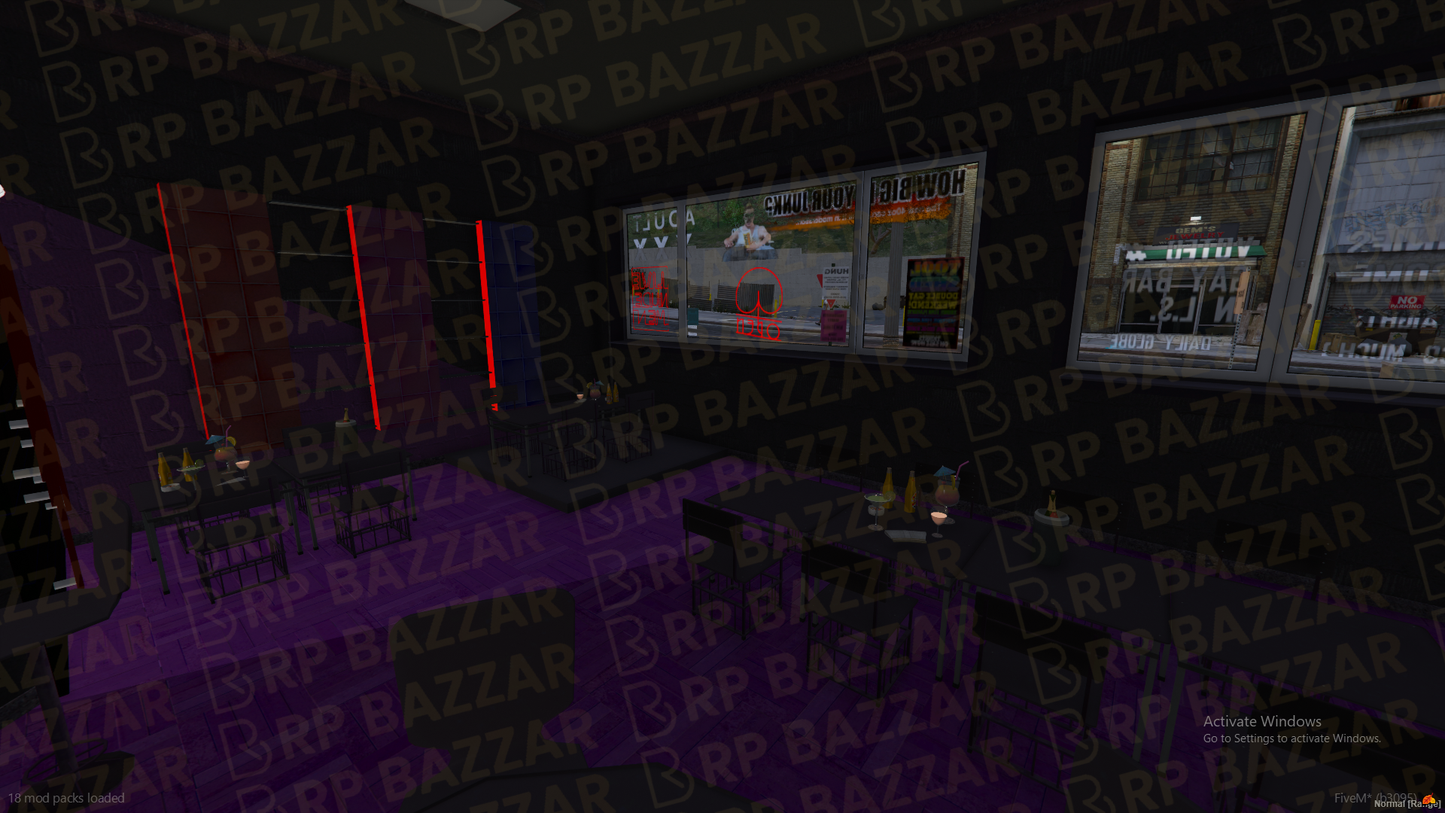 Midnight Bar FiveM MLO — GTA RP Interior — ESX QB QBOX — RPBazzar