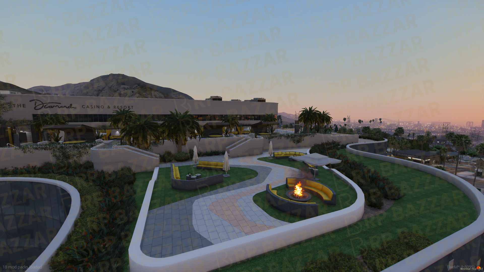 Neon Casino FiveM MLO — GTA RP Interior — ESX QB QBOX — RPBazzar