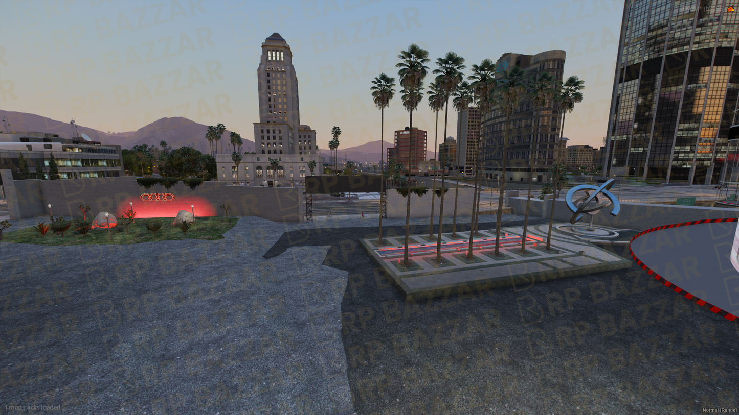 Urban Vehicle Shop FiveM MLO — GTA RP Interior — ESX QB QBOX — RPBazzar