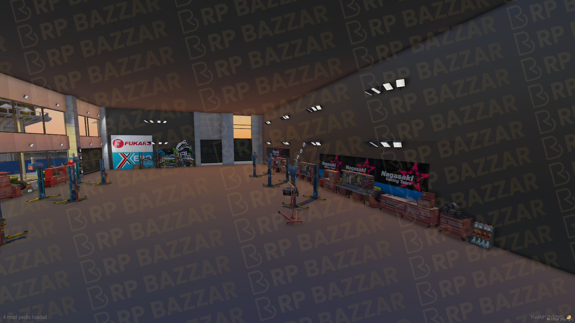 Metro Vehicle Shop FiveM MLO — GTA RP Interior — ESX QB QBOX — RPBazzar