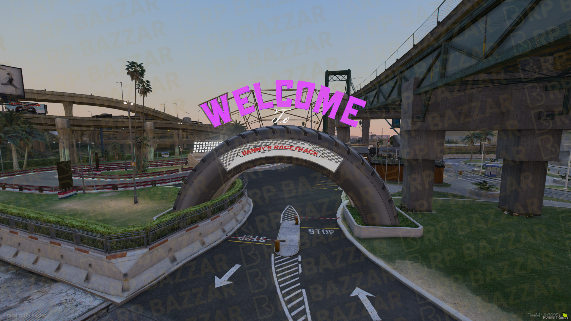 Pro Race Track FiveM MLO — GTA RP Interior — ESX QB QBOX — RPBazzar