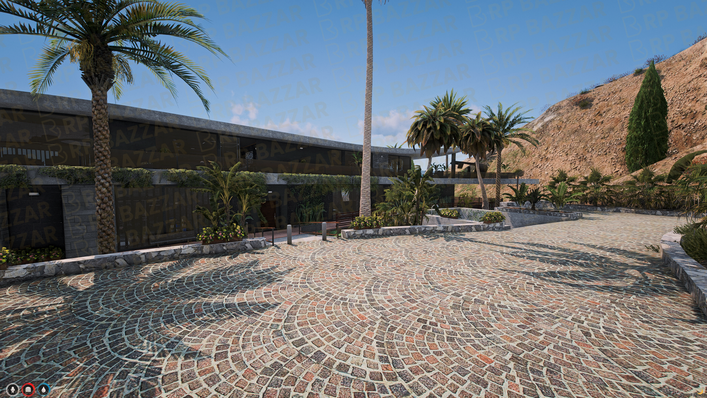 Grand Mansion FiveM MLO — GTA RP Interior — ESX QB QBOX — RPBazzar