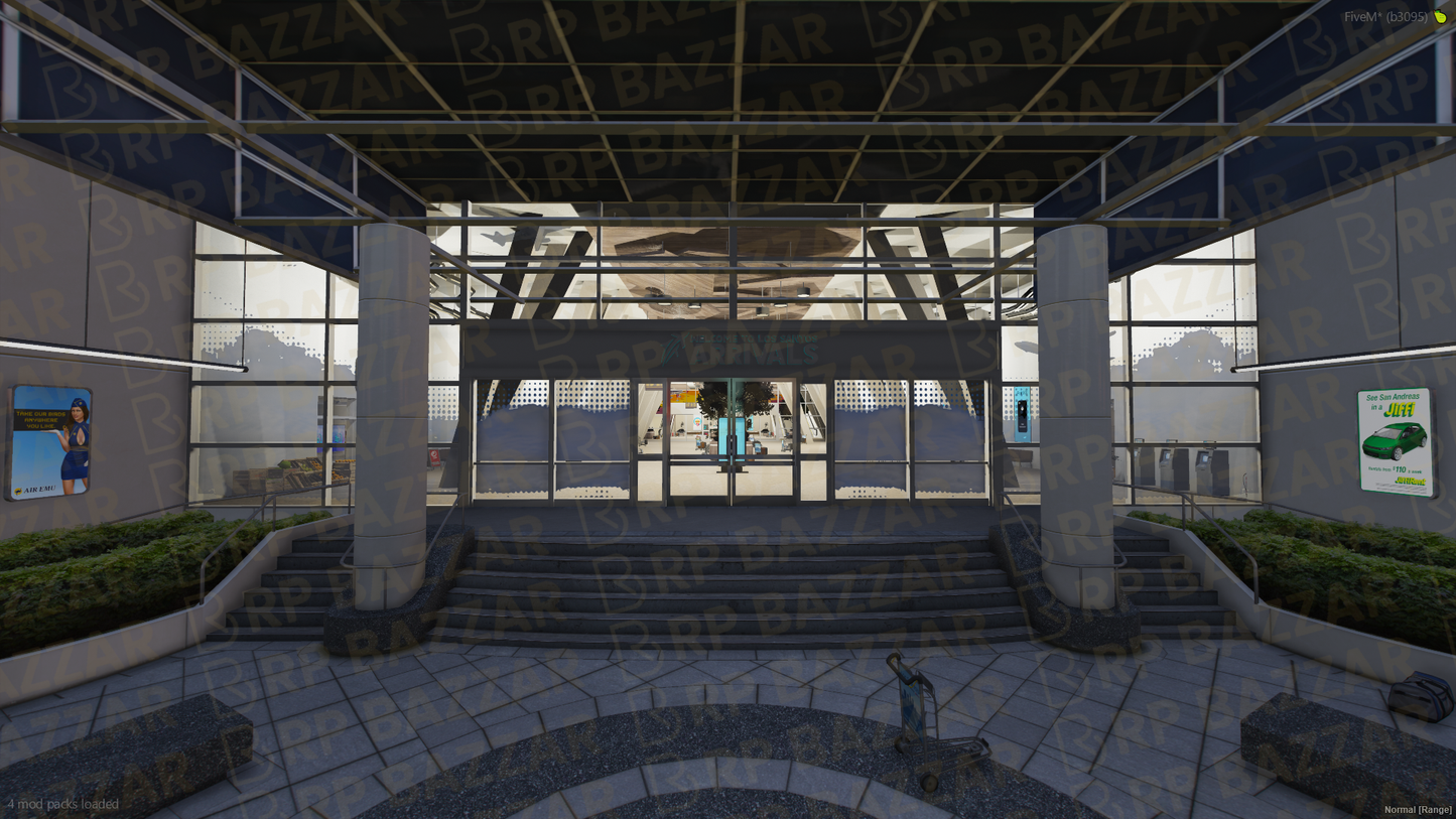Regional Airport FiveM MLO — GTA RP Interior — ESX QB QBOX — RPBazzar