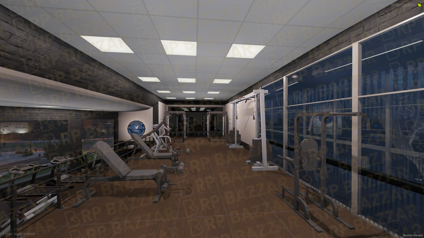 County Police Station FiveM MLO — GTA RP Interior — ESX QB QBOX — RPBazzar