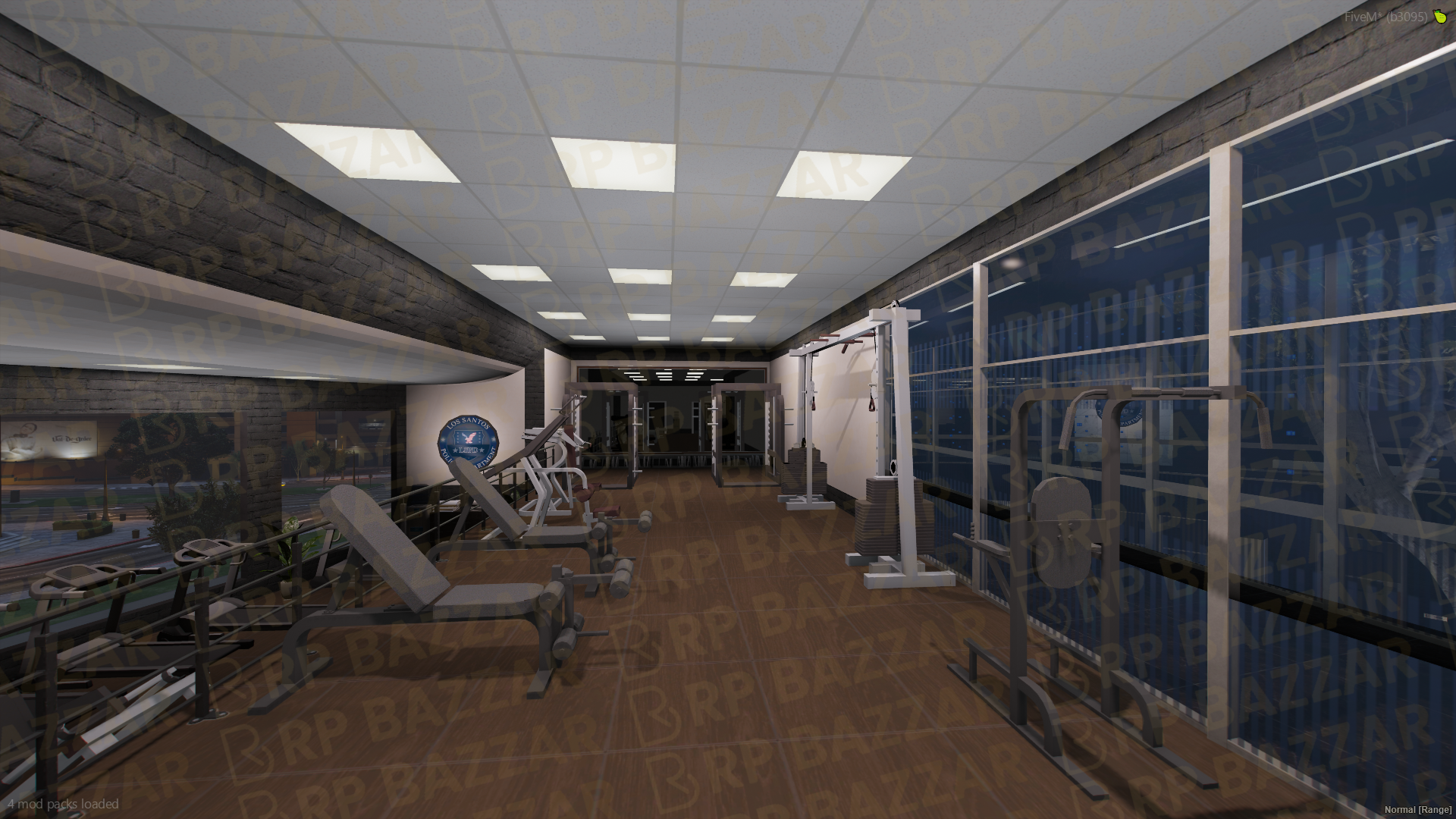 County Police Station FiveM MLO — GTA RP Interior — ESX QB QBOX — RPBazzar