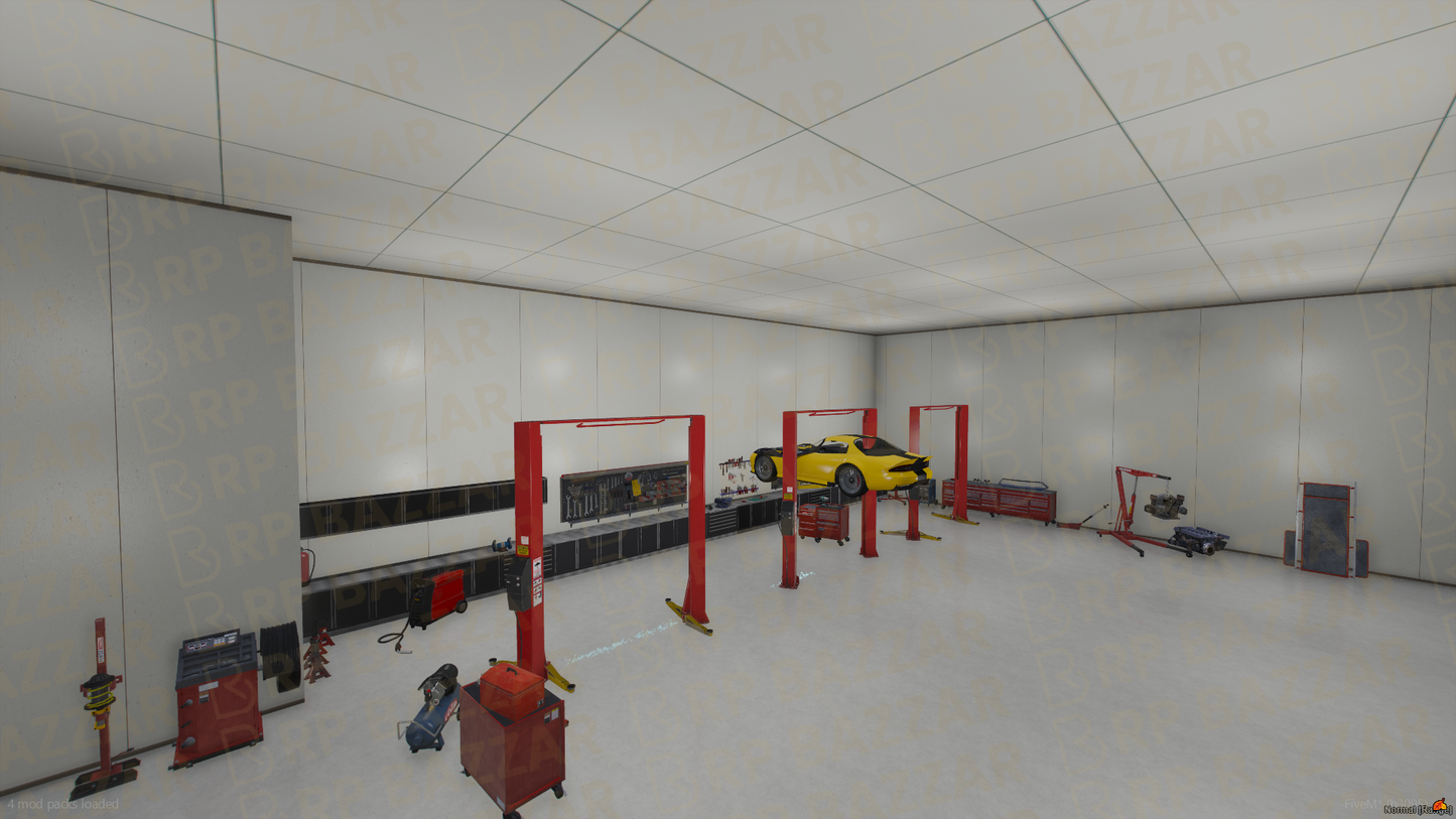 Pristine Vehicle Shop FiveM MLO — GTA RP Interior — ESX QB QBOX — RPBazzar