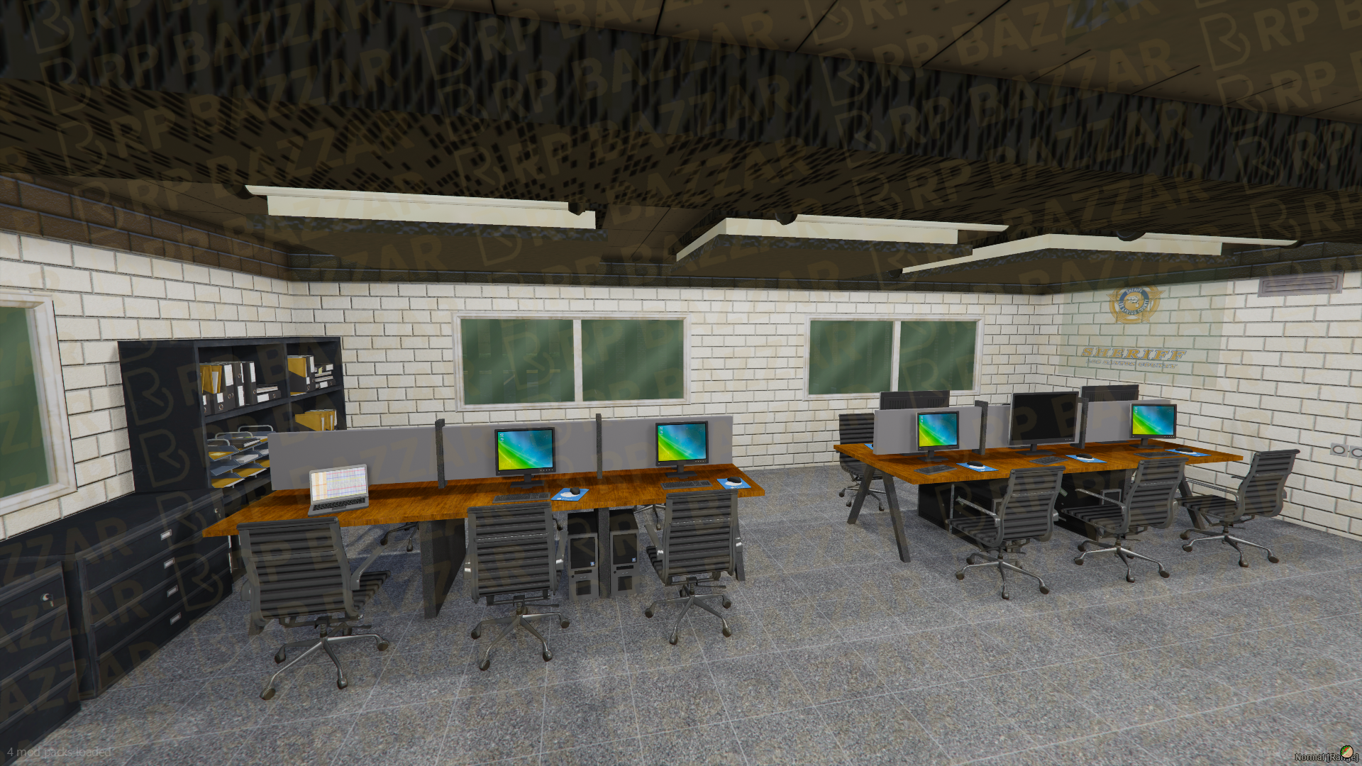 Tactical Police Training FiveM MLO — GTA RP Interior — ESX QB QBOX — RPBazzar