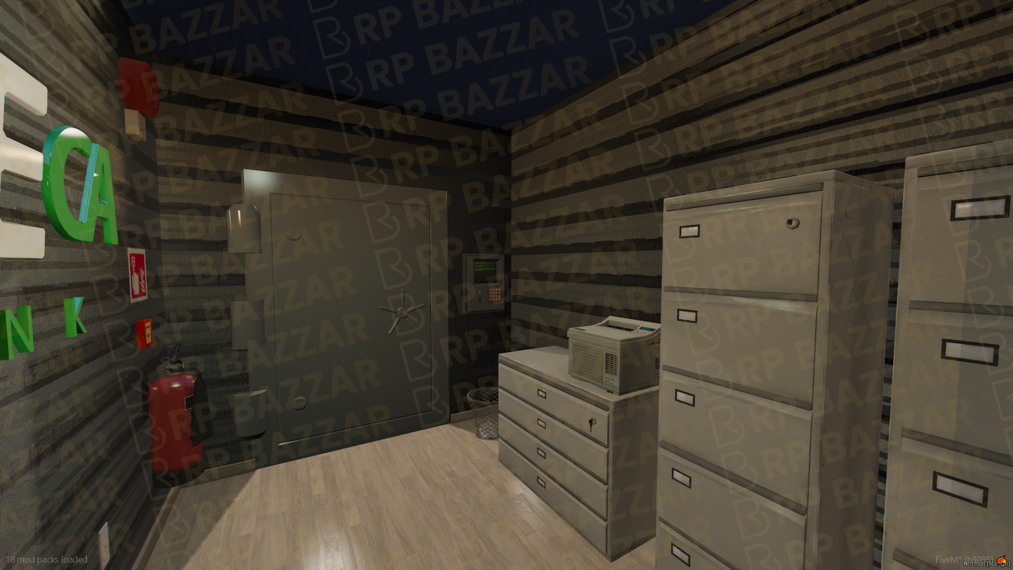 Federal Bank FiveM MLO — GTA RP Interior — ESX QB QBOX — RPBazzar