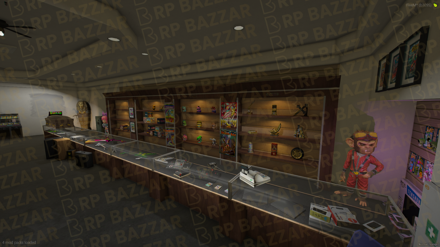 Corner Pawn Shop FiveM MLO — GTA RP Interior — ESX QB QBOX — RPBazzar