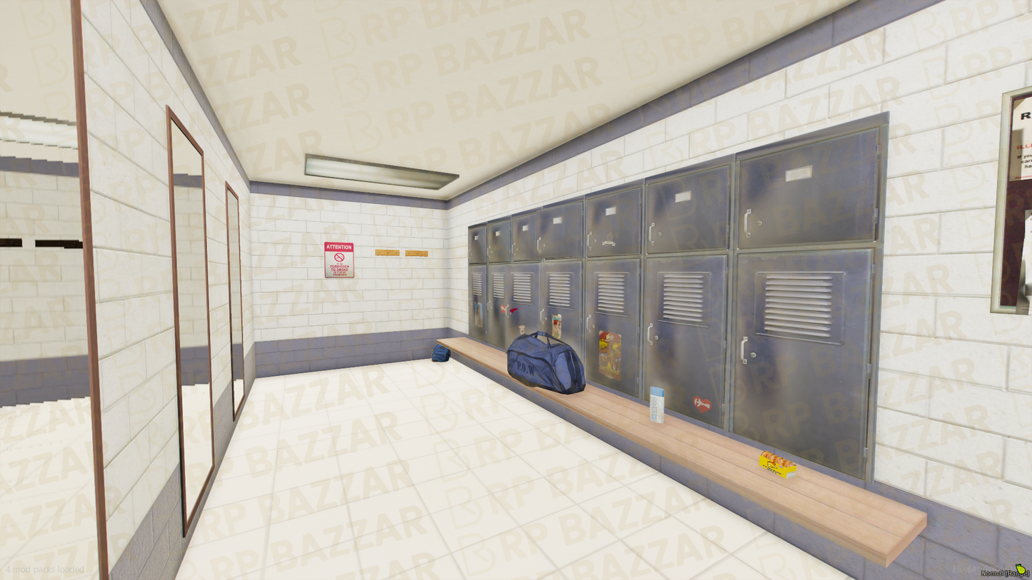 Grand Police Station FiveM MLO — GTA RP Interior — ESX QB QBOX — RPBazzar