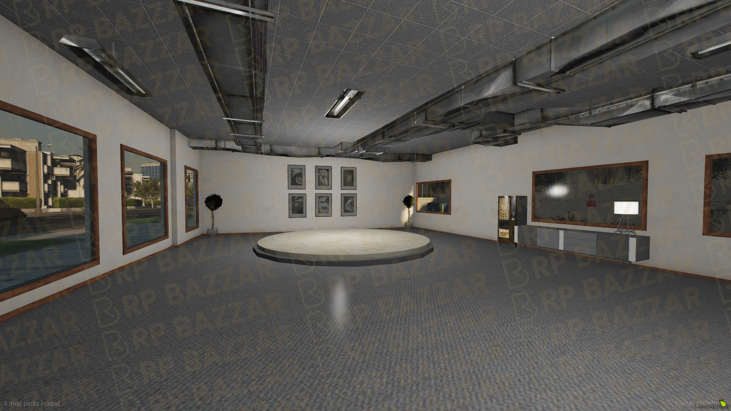 Boutique Vehicle Shop FiveM MLO — GTA RP Interior — ESX QB QBOX — RPBazzar