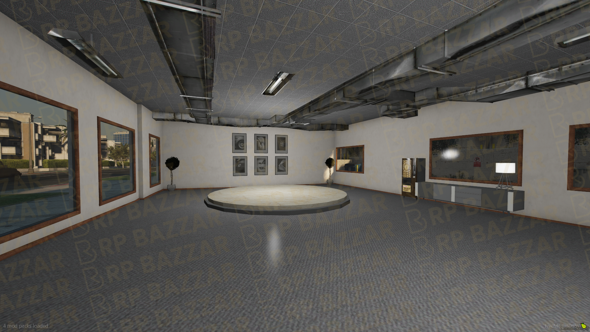 Boutique Vehicle Shop FiveM MLO — GTA RP Interior — ESX QB QBOX — RPBazzar