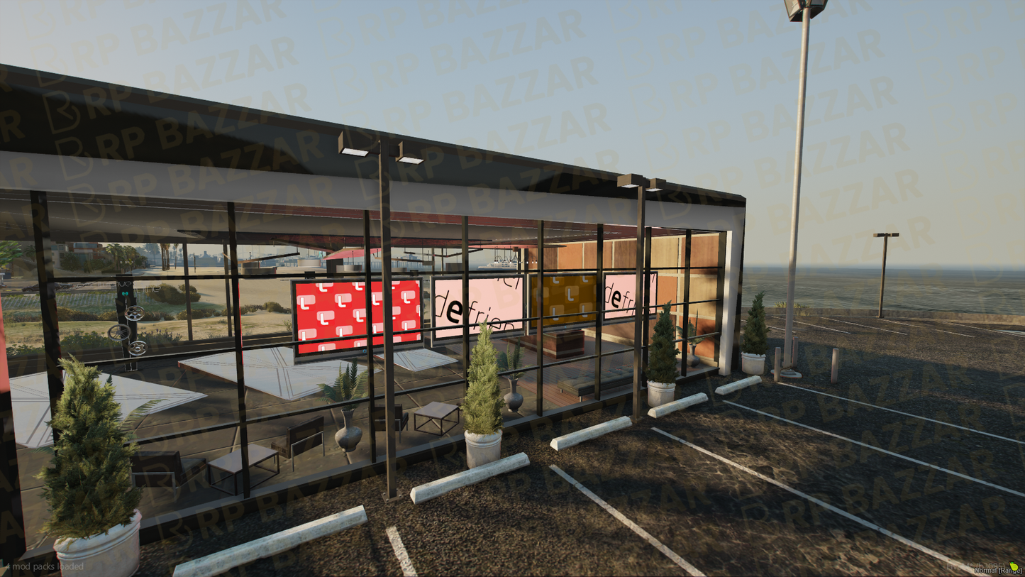 Roadside Vehicle Shop FiveM MLO — GTA RP Interior — ESX QB QBOX — RPBazzar