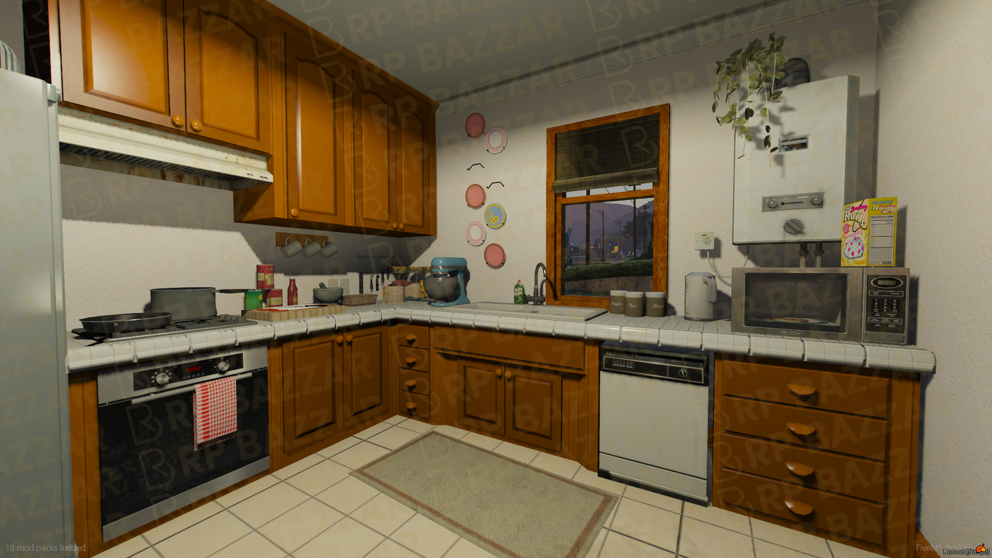 Custom House FiveM MLO — GTA RP Interior — ESX QB QBOX — RPBazzar