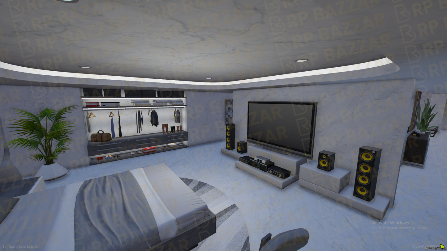 Downtown House FiveM MLO — GTA RP Interior — ESX QB QBOX — RPBazzar