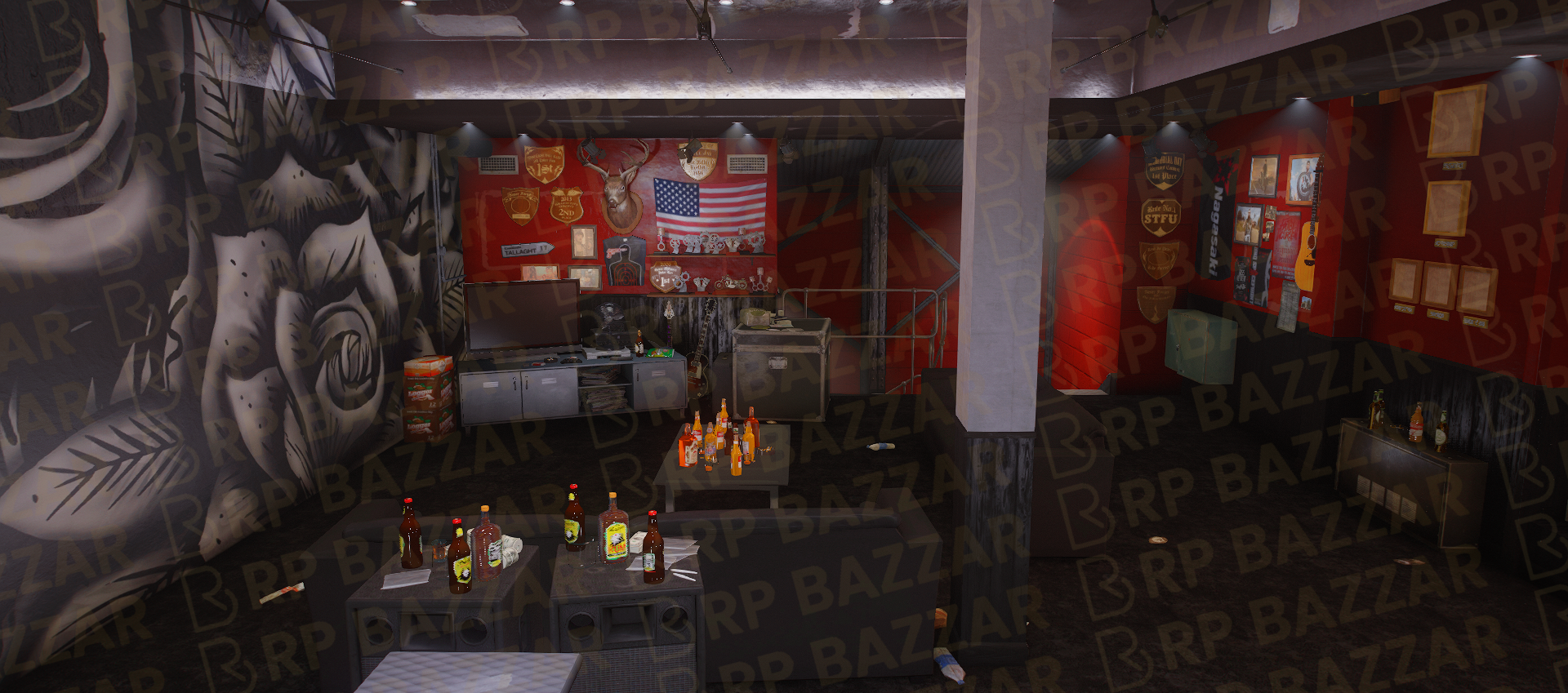 Local Mechanic Shop FiveM MLO — GTA RP Interior — ESX QB QBOX — RPBazzar
