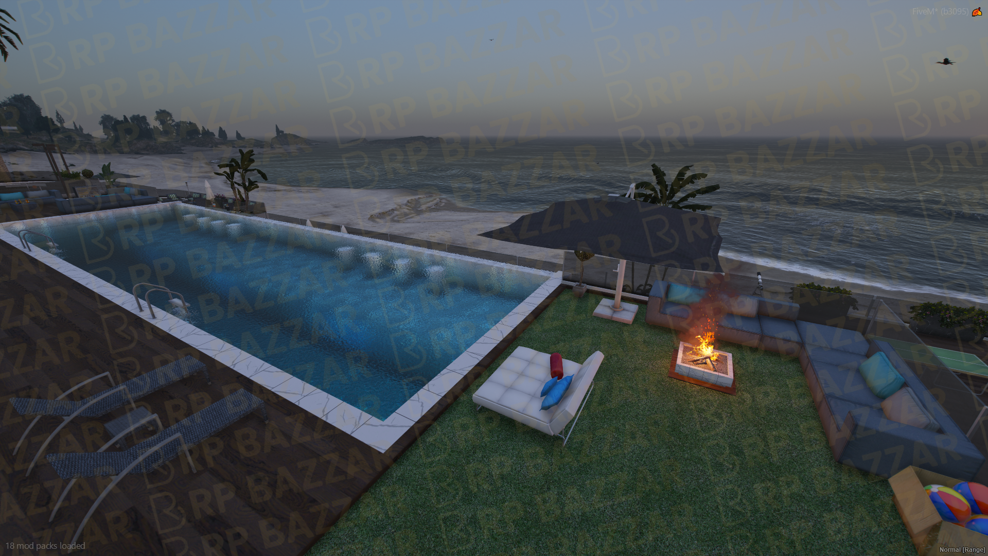 Elegant Mansion FiveM MLO — GTA RP Interior — ESX QB QBOX — RPBazzar