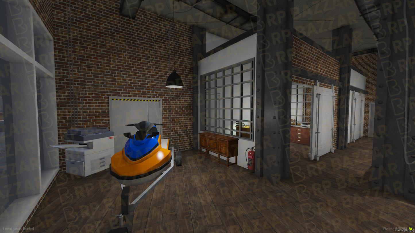 Neon Pawn Shop FiveM MLO — GTA RP Interior — ESX QB QBOX — RPBazzar