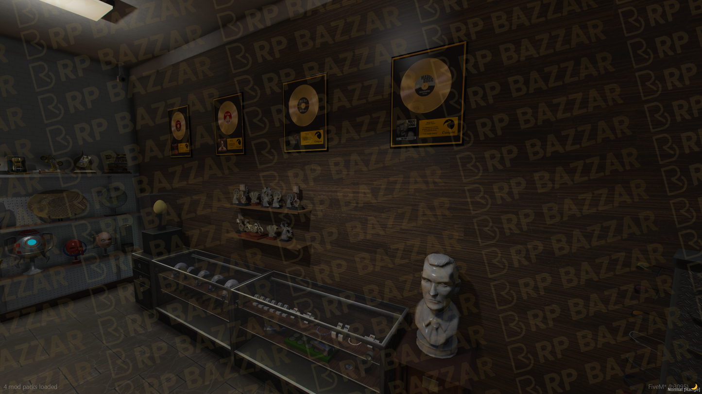Urban Pawn Shop FiveM MLO — GTA RP Interior — ESX QB QBOX — RPBazzar