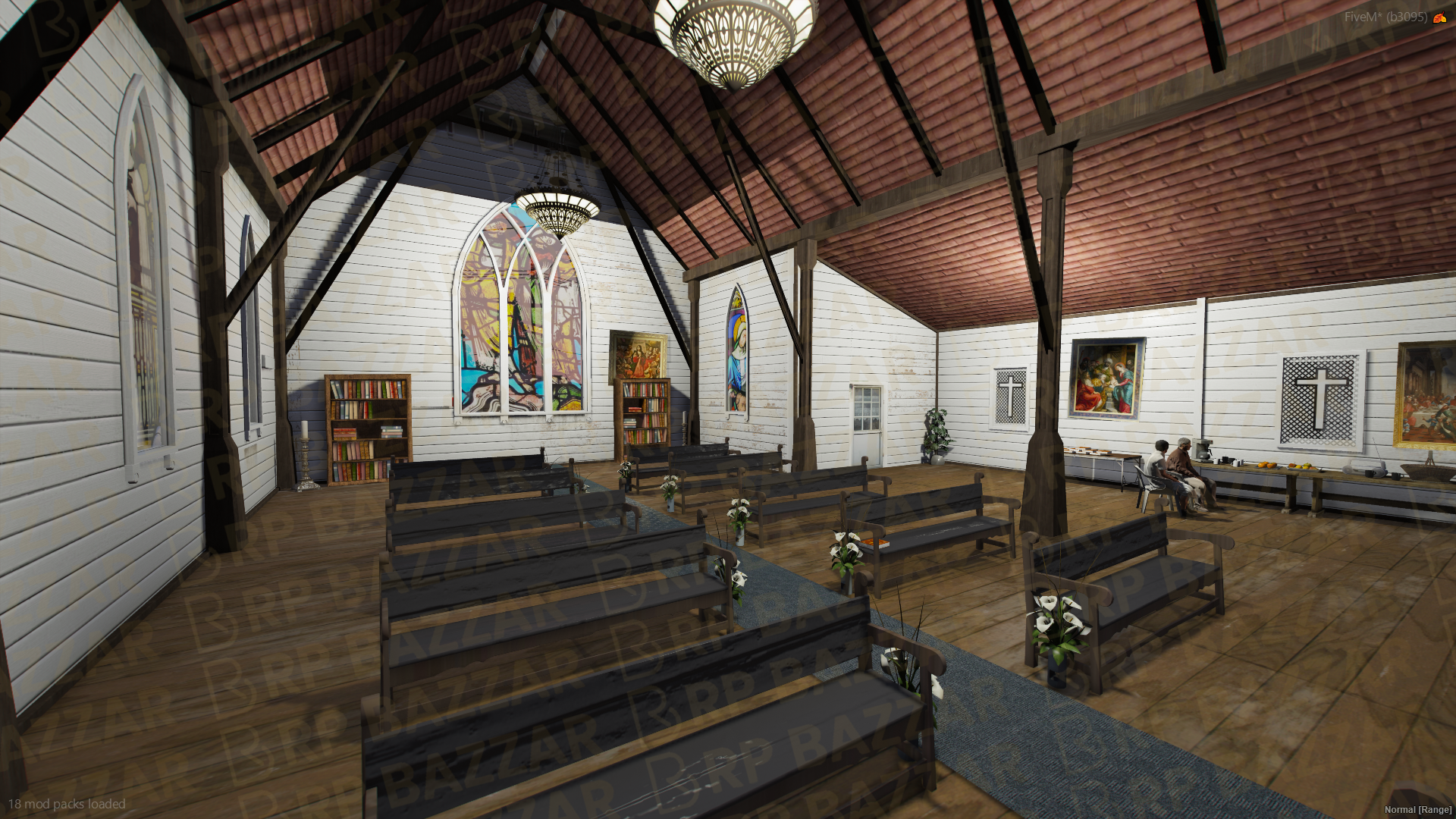 Grace Church FiveM MLO — GTA RP Interior — ESX QB QBOX — RPBazzar