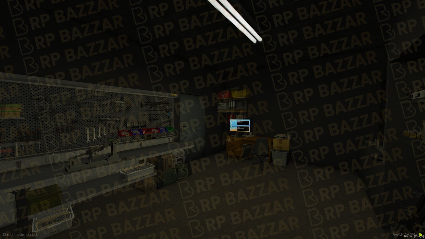 Classified Secret Location FiveM MLO — GTA RP Interior — ESX QB QBOX — RPBazzar