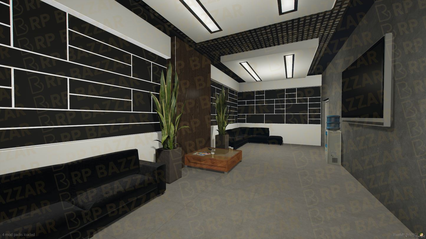 Elite Police Station FiveM MLO — GTA RP Interior — ESX QB QBOX — RPBazzar