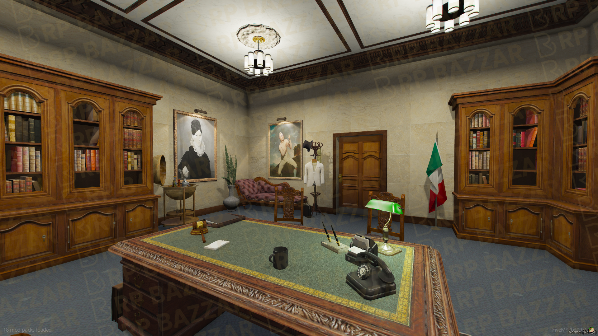 Classic City Hall FiveM MLO — GTA RP Interior — ESX QB QBOX — RPBazzar