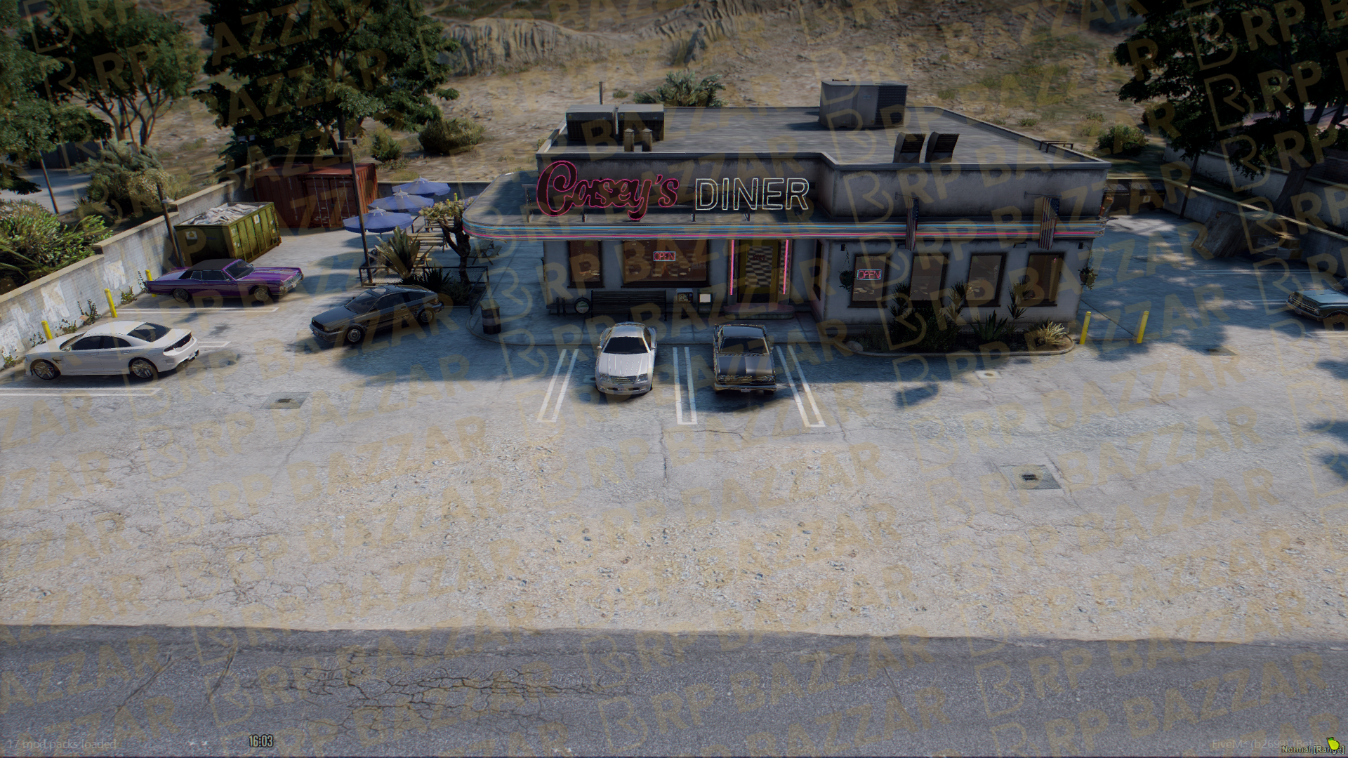 Custom Snack Bar FiveM MLO — GTA RP Interior — ESX QB QBOX — RPBazzar