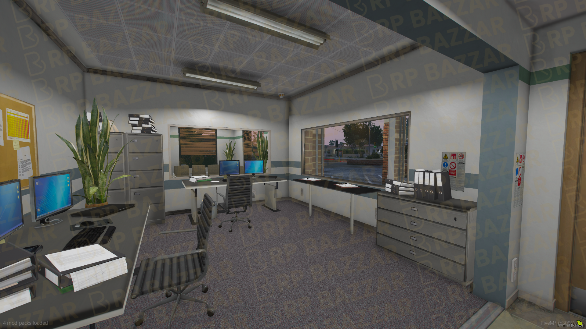 Frontline Fire Department FiveM MLO — GTA RP Interior — ESX QB QBOX — RPBazzar