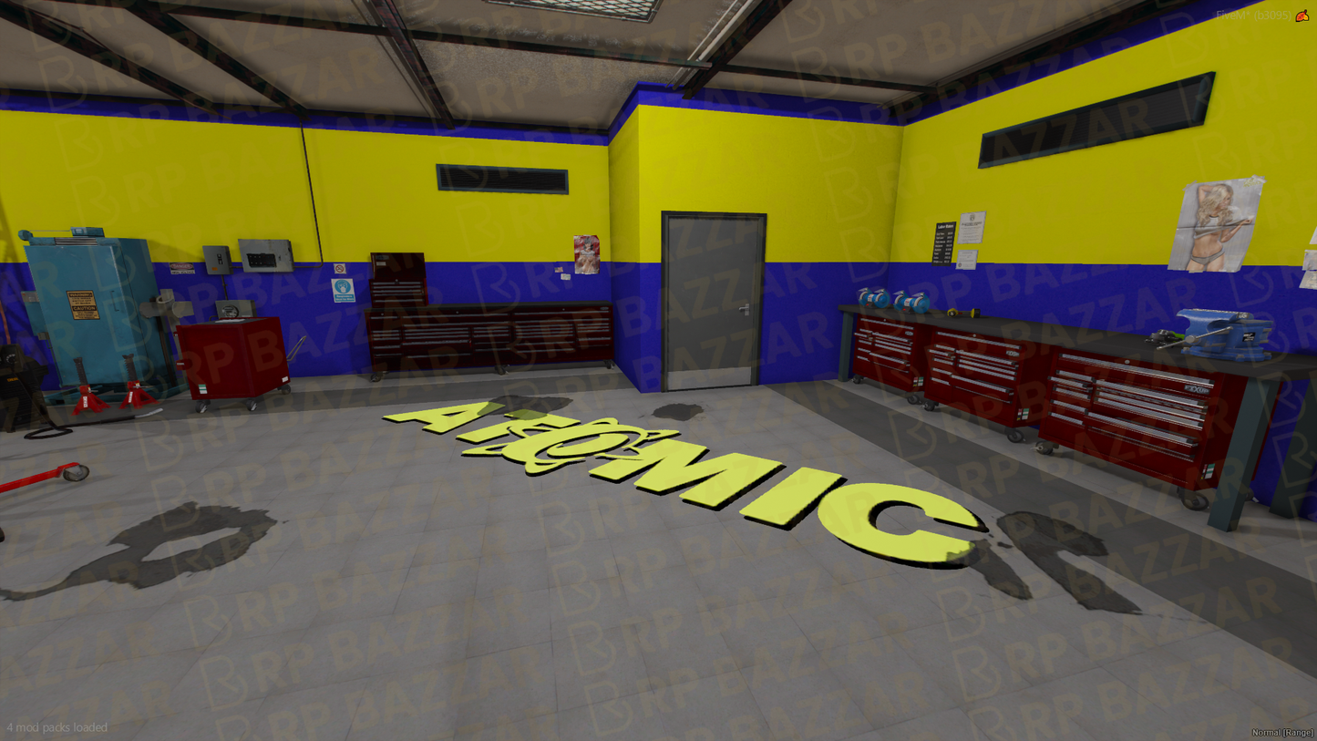 Rapid Repair Station FiveM MLO — GTA RP Interior — ESX QB QBOX — RPBazzar