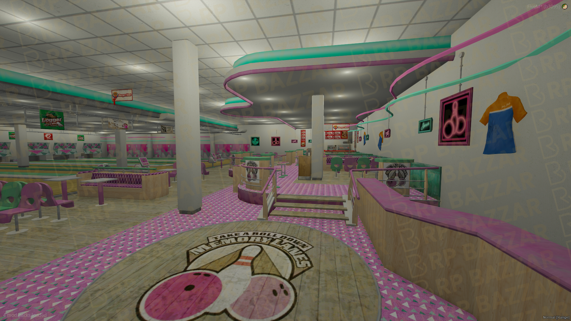Urban Sports Court FiveM MLO — GTA RP Interior — ESX QB QBOX — RPBazzar