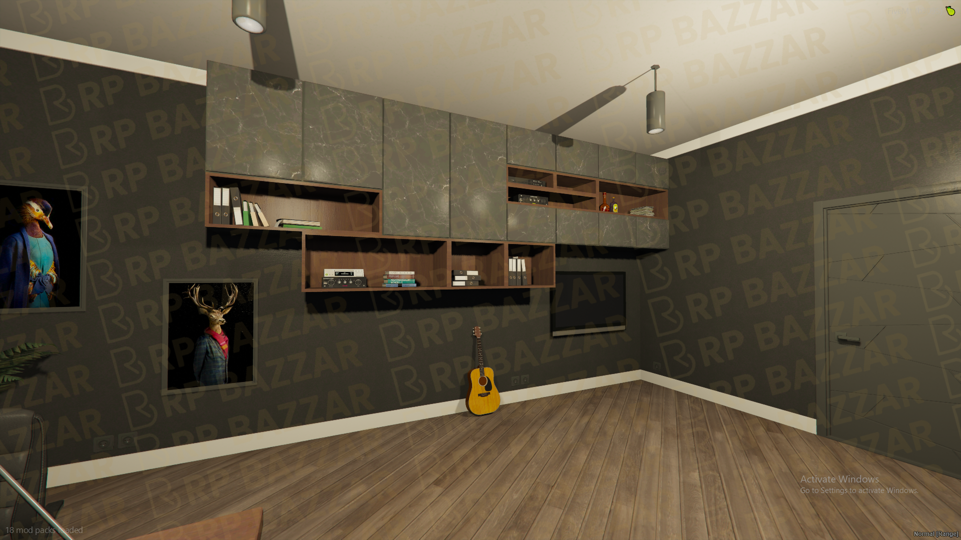 Trendy House FiveM MLO — GTA RP Interior — ESX QB QBOX — RPBazzar