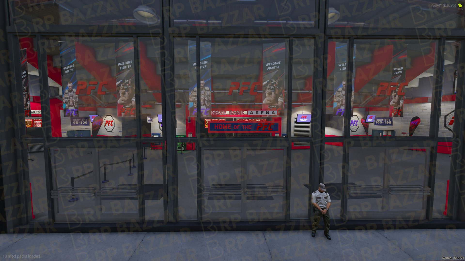 Brutal Boxing Ring FiveM MLO — GTA RP Interior — ESX QB QBOX — RPBazzar
