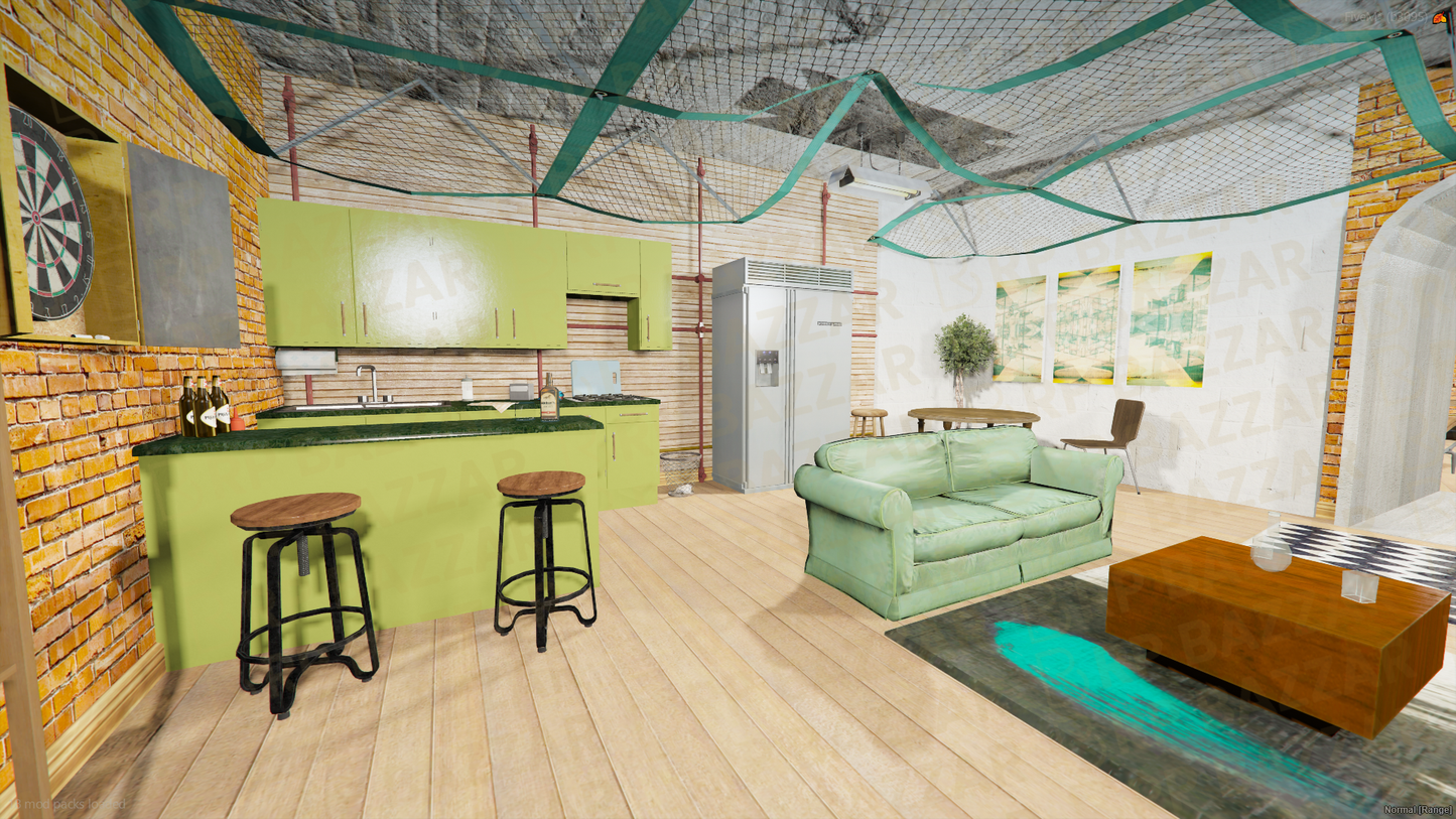 Buried Secret Place FiveM MLO — GTA RP Interior — ESX QB QBOX — RPBazzar