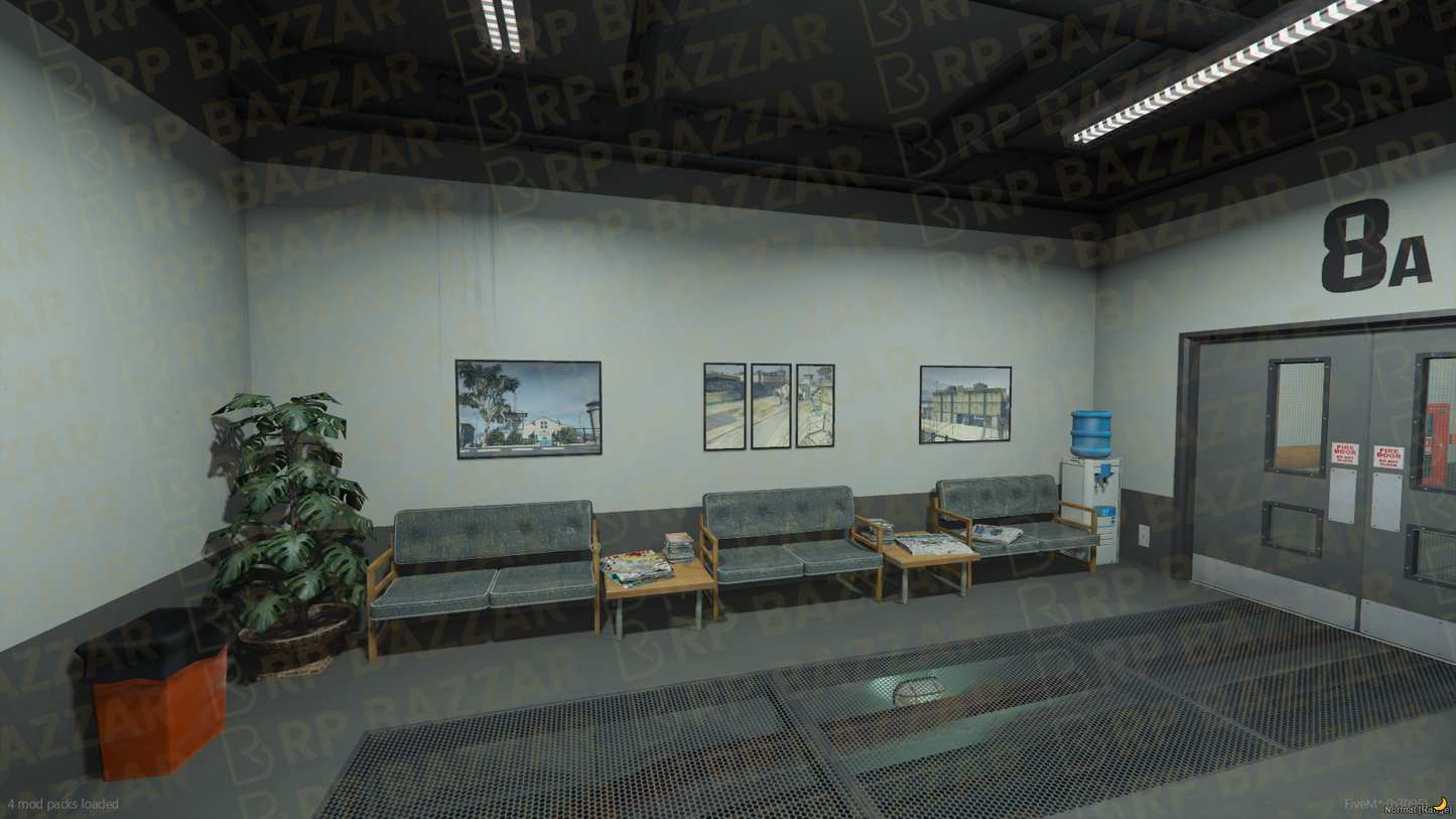State Prison FiveM MLO — GTA RP Interior — ESX QB QBOX — RPBazzar