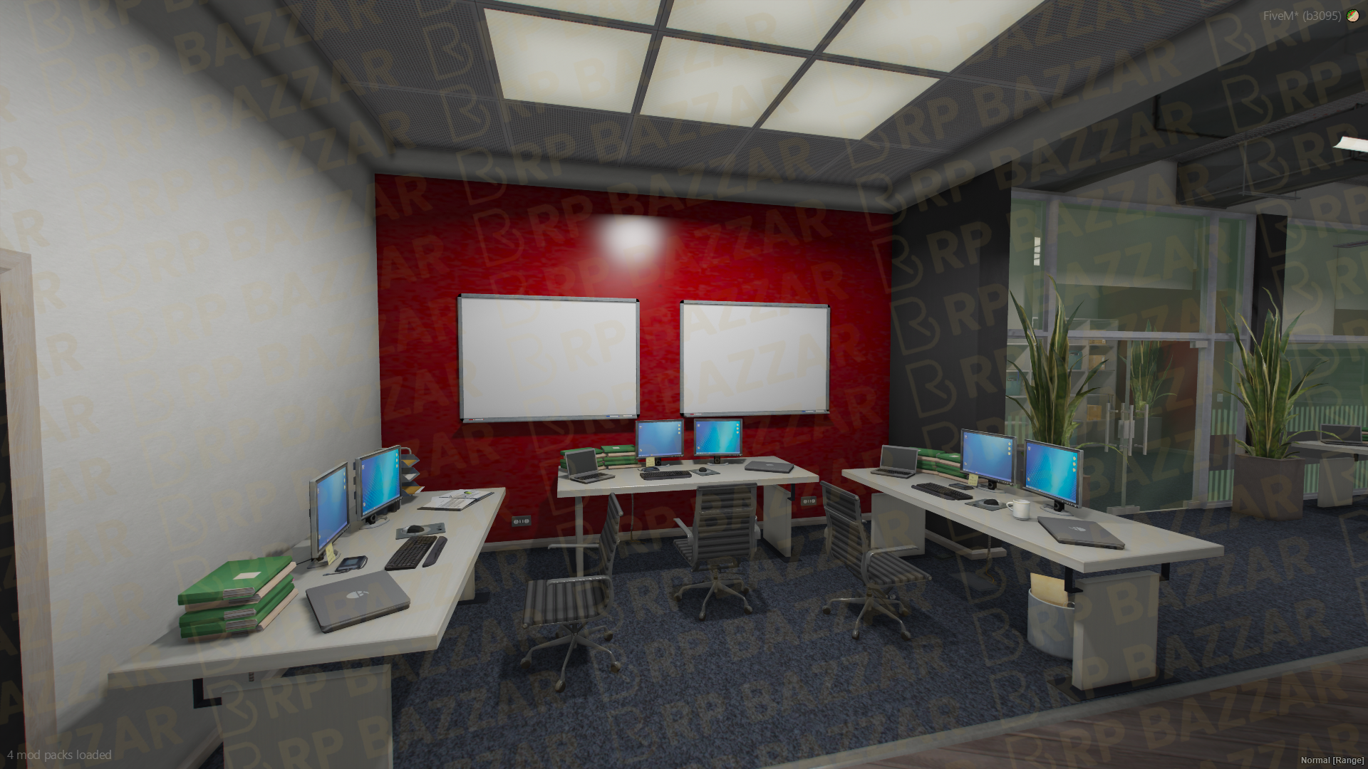 Downtown Weazel News FiveM MLO — GTA RP Interior — ESX QB QBOX — RPBazzar