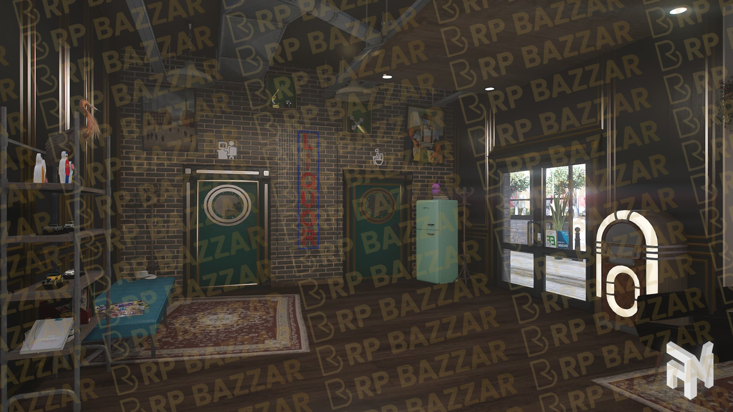 Artisan Coffee Shop FiveM MLO — GTA RP Interior — ESX QB QBOX — RPBazzar