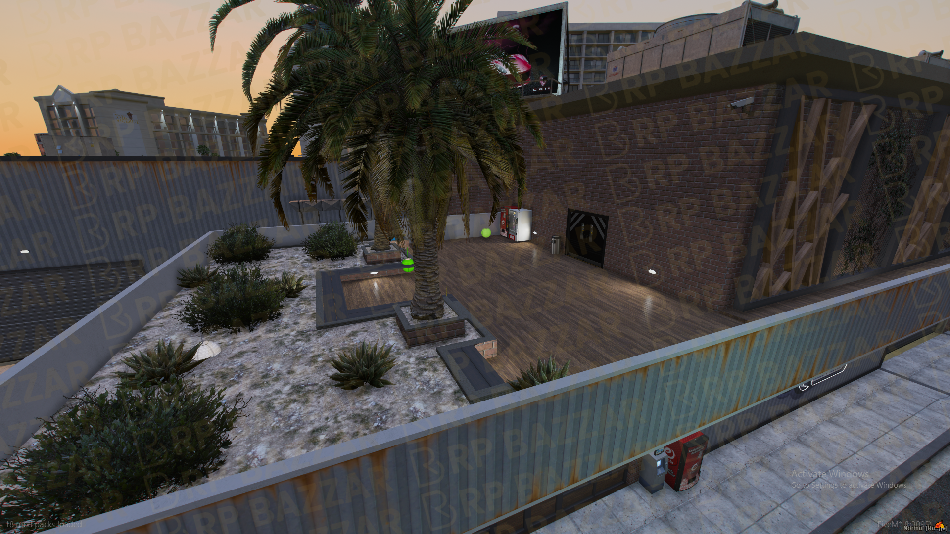 Upscale Mechanic Shop FiveM MLO — GTA RP Interior — ESX QB QBOX — RPBazzar
