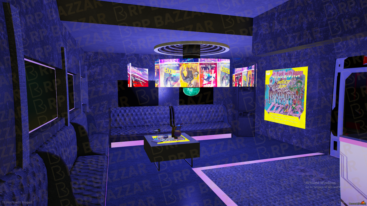 Velvet Nightclub FiveM MLO — GTA RP Interior — ESX QB QBOX — RPBazzar