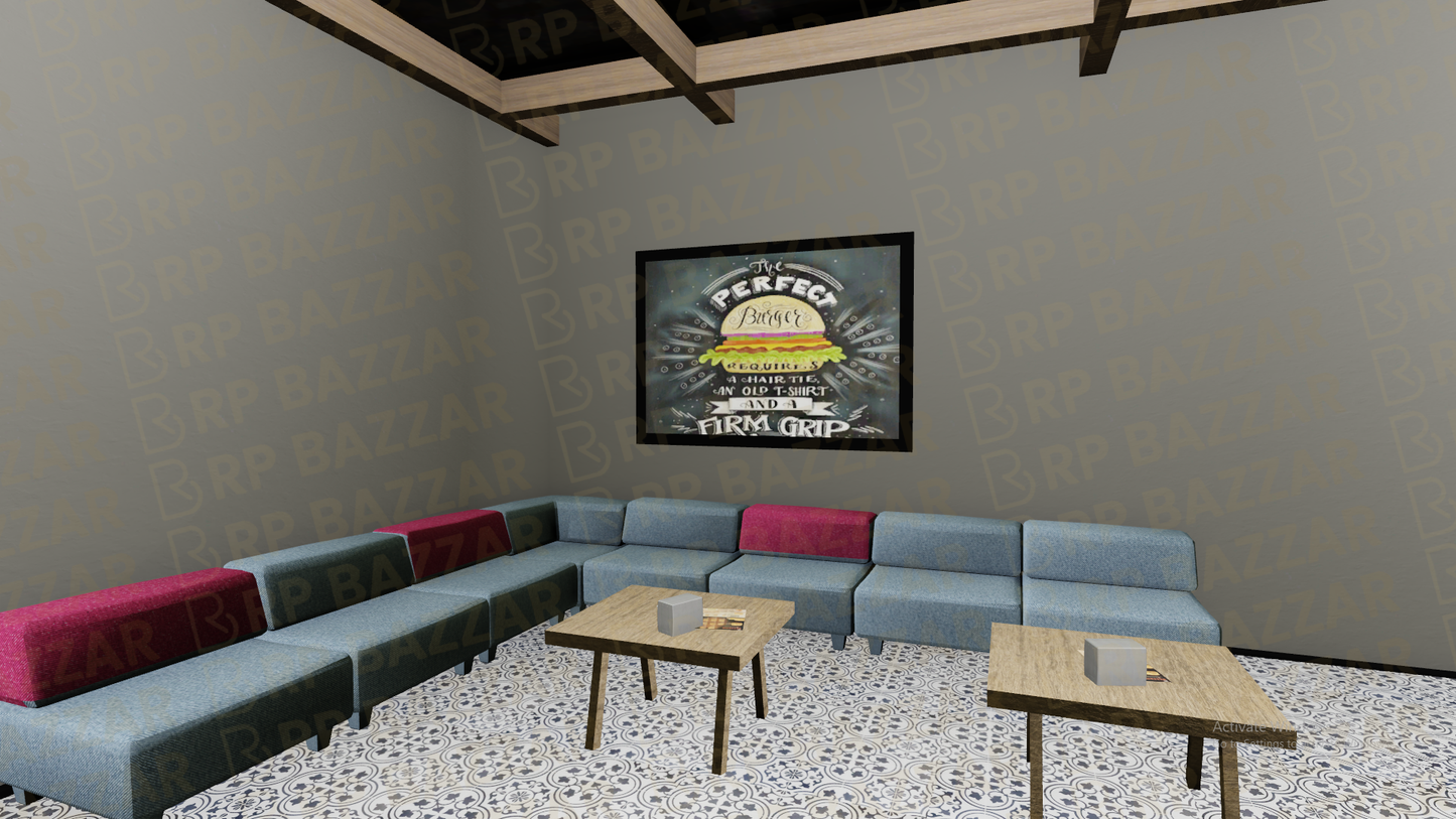 Custom Eatery FiveM MLO — GTA RP Interior — ESX QB QBOX — RPBazzar