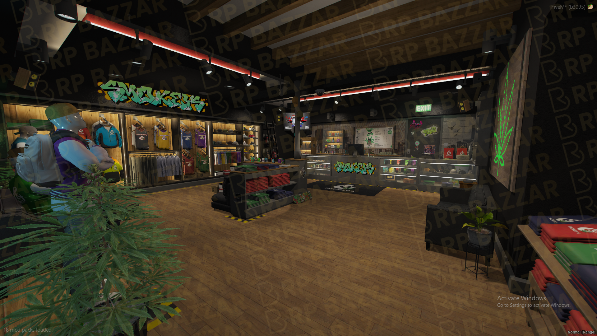 Underground Weed Store FiveM MLO — GTA RP Interior — ESX QB QBOX — RPBazzar