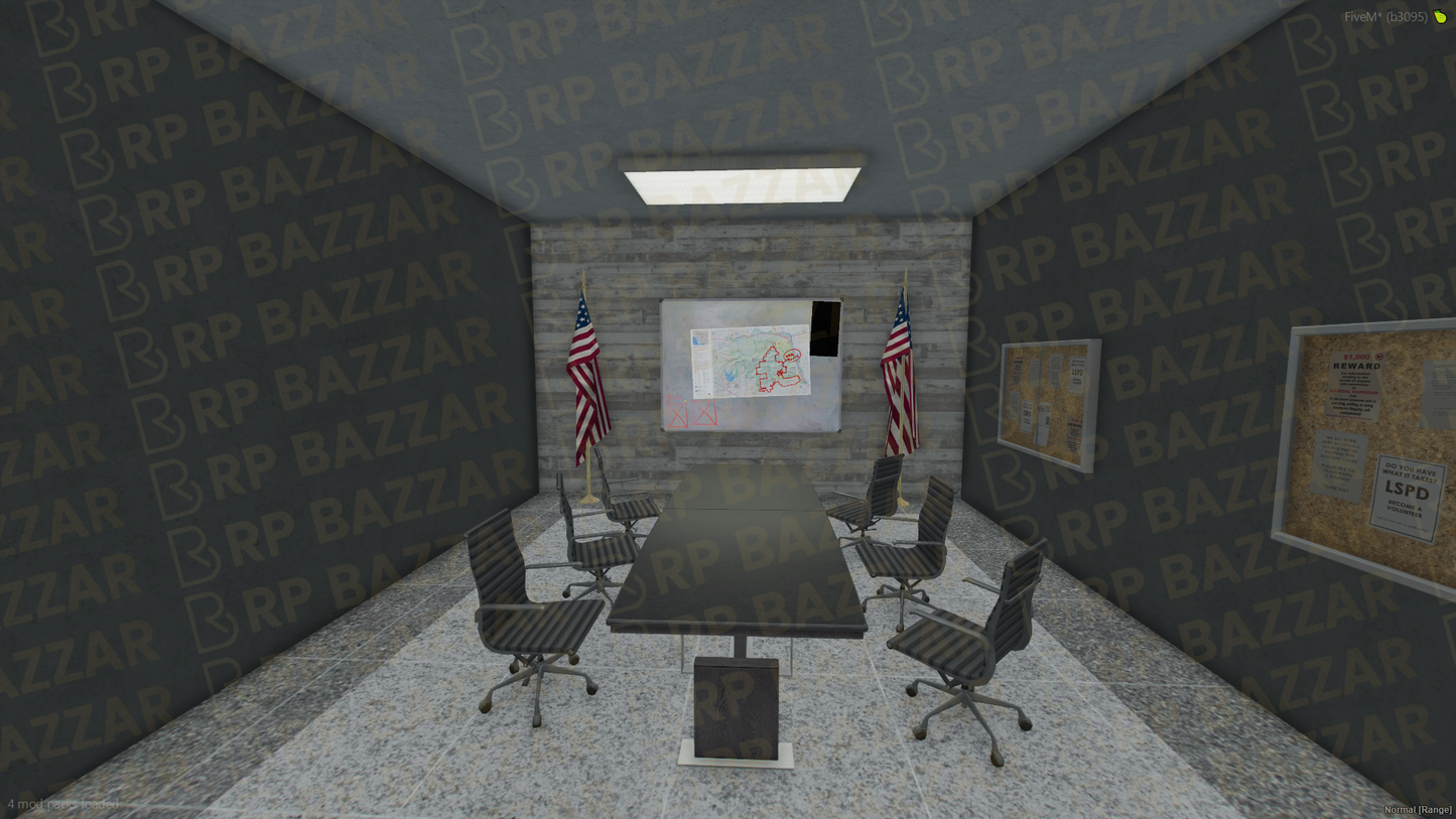 Precinct Police Station FiveM MLO — GTA RP Interior — ESX QB QBOX — RPBazzar