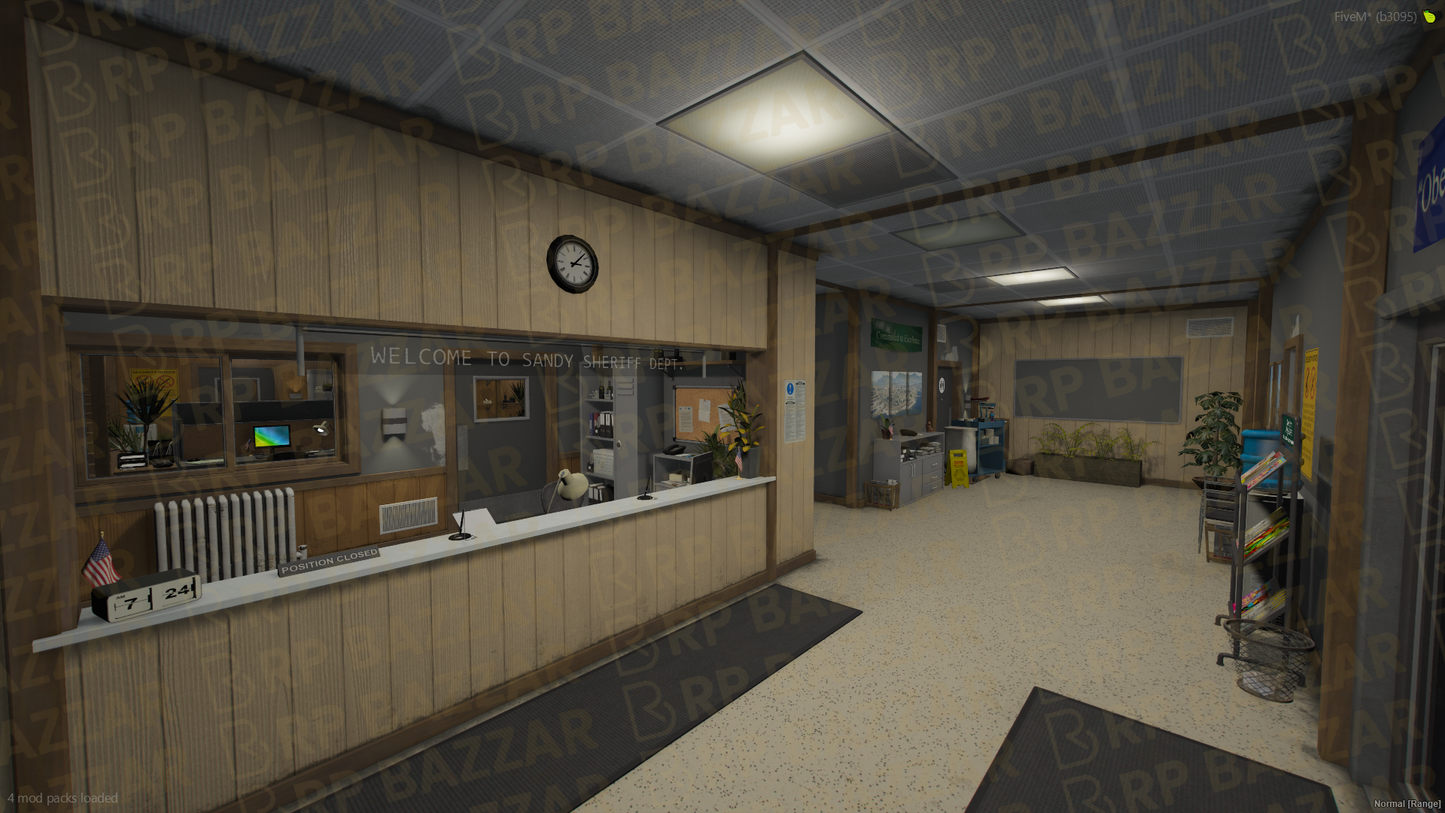010.Police Station FiveM MLO — rpbazzar