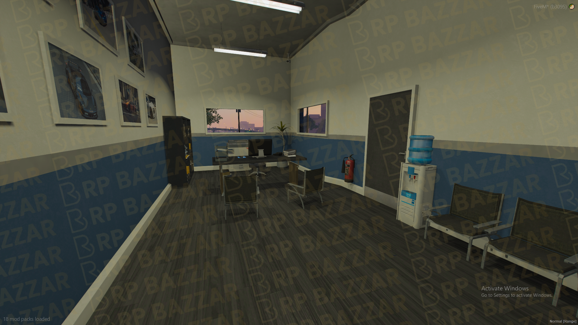 Race Mechanic Shop FiveM MLO — GTA RP Interior — ESX QB QBOX — RPBazzar