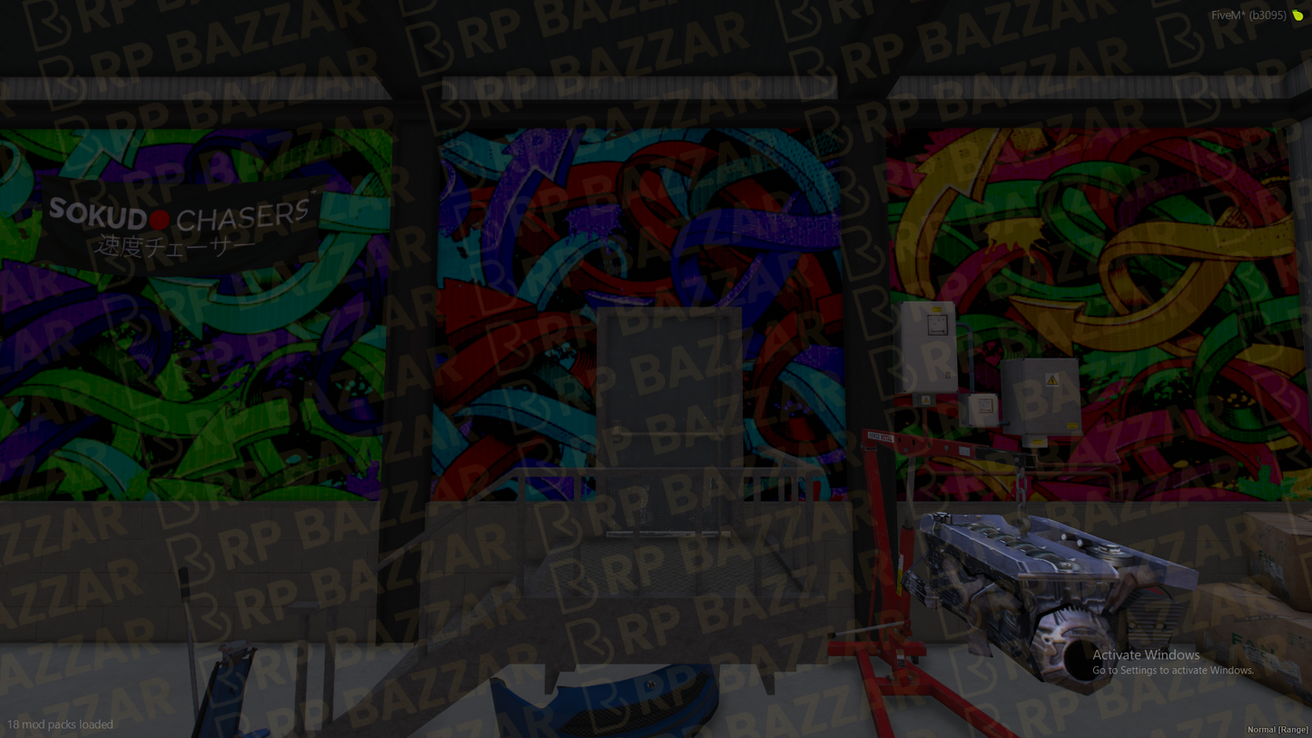 Weathered Mechanic Shop FiveM MLO — GTA RP Interior — ESX QB QBOX — RPBazzar