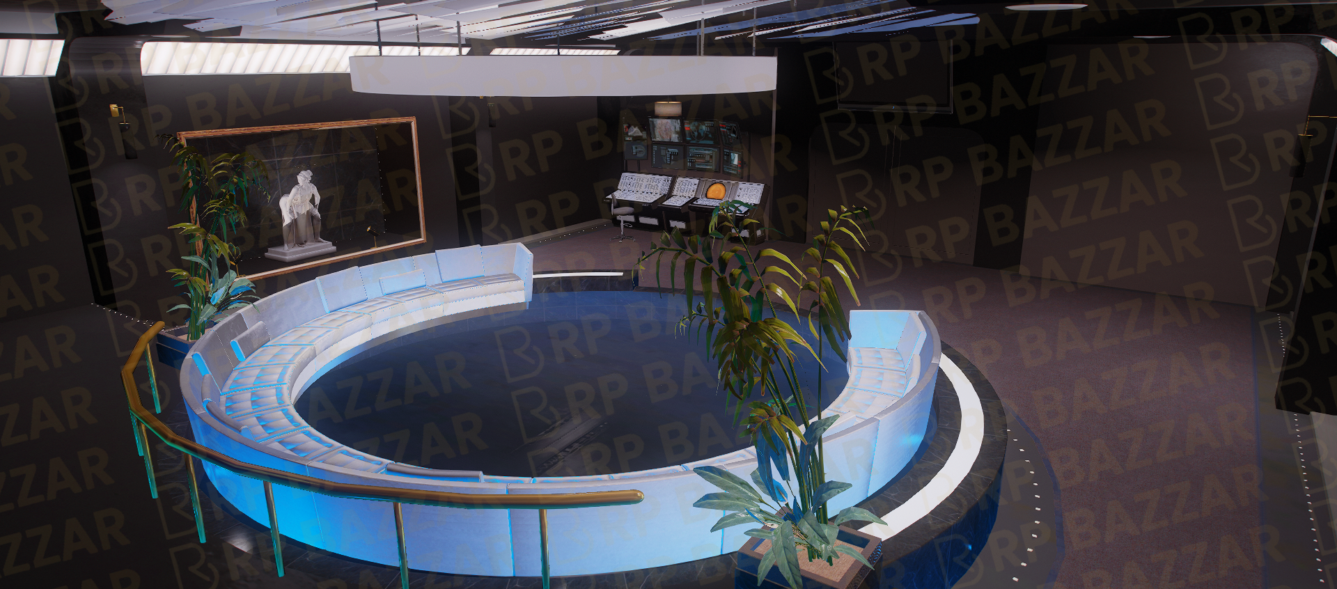 Modern Gang Villa FiveM MLO — GTA RP Interior — ESX QB QBOX — RPBazzar