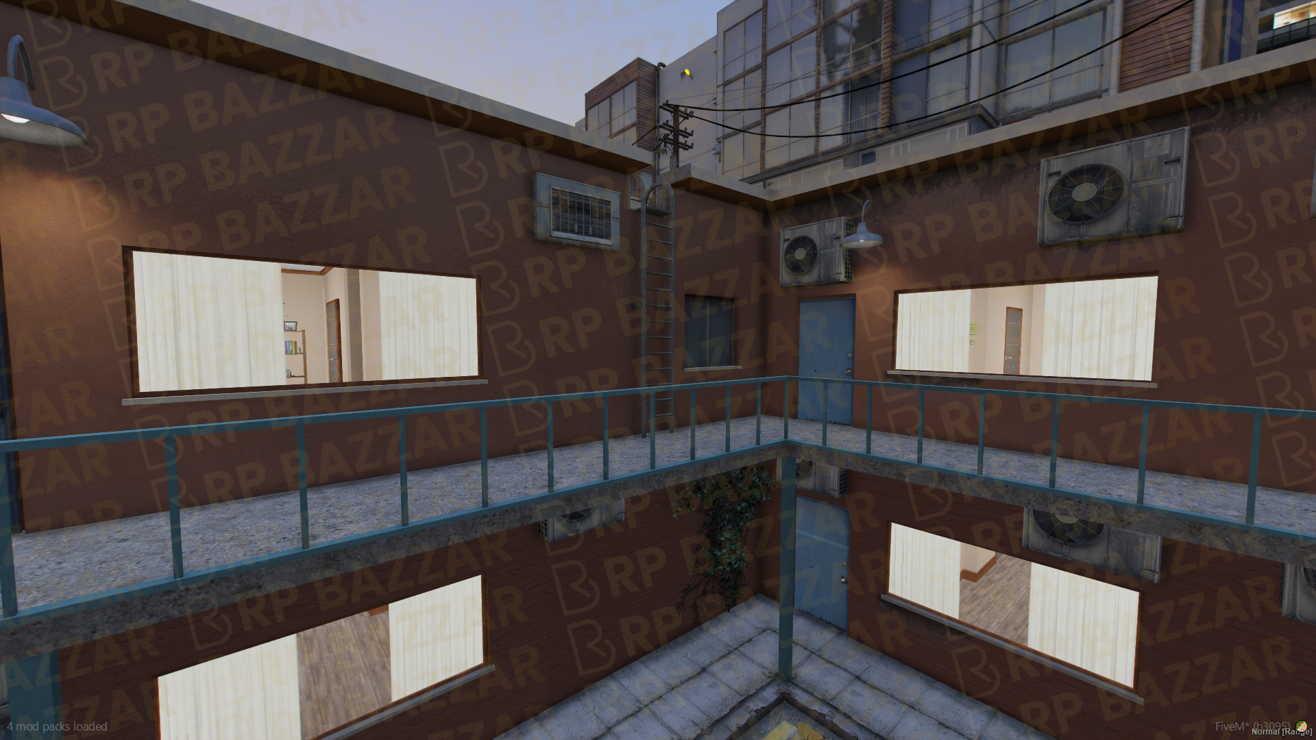 Seedy Motel FiveM MLO — GTA RP Interior — ESX QB QBOX — RPBazzar